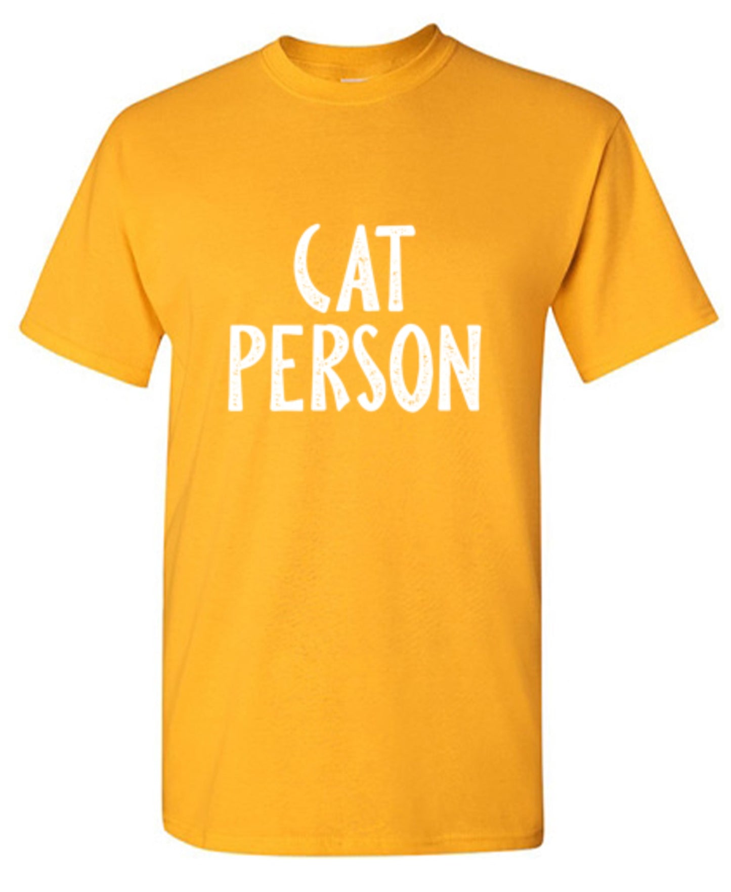 Funny T-Shirts design "Cat Person"