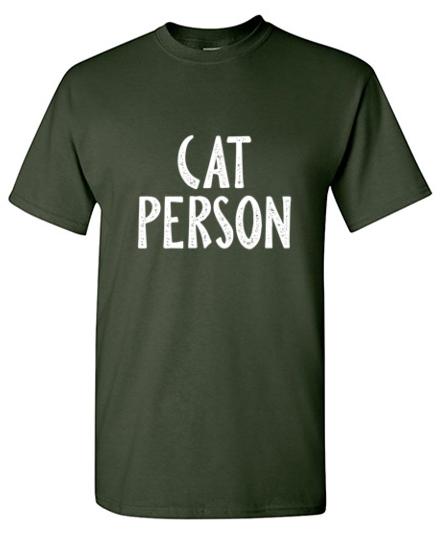 Funny T-Shirts design "Cat Person"