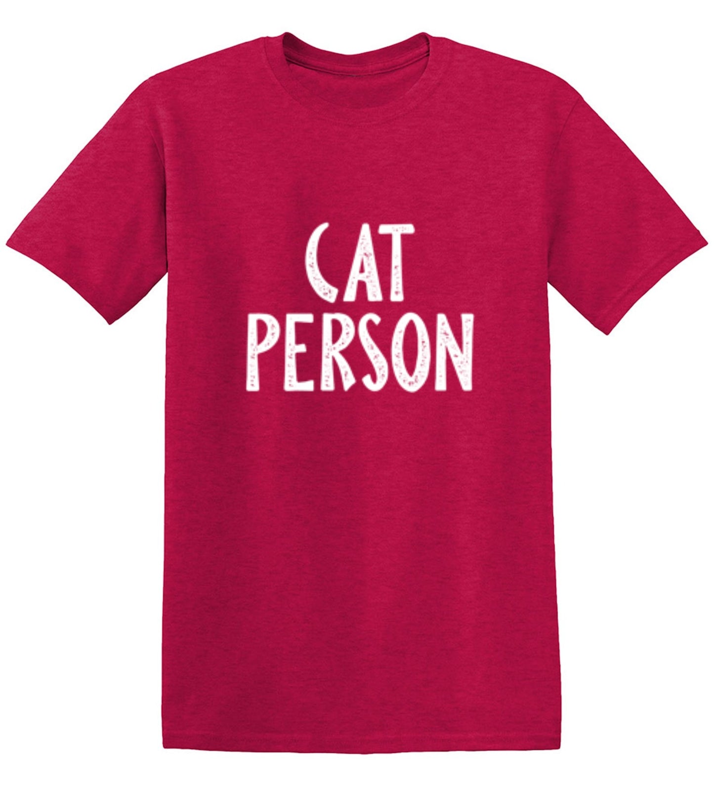 Funny T-Shirts design "Cat Person - Ring Spun Tee"