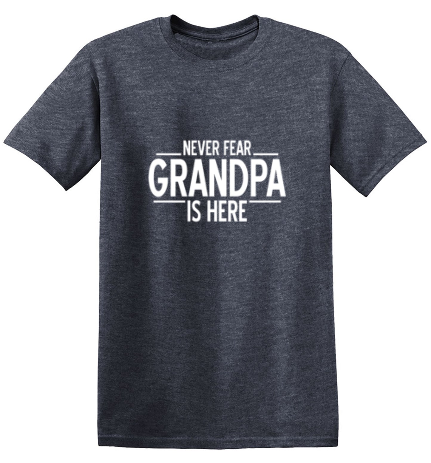 Funny T-Shirts design "Never Fear, Grandpa Is Here Shirt"