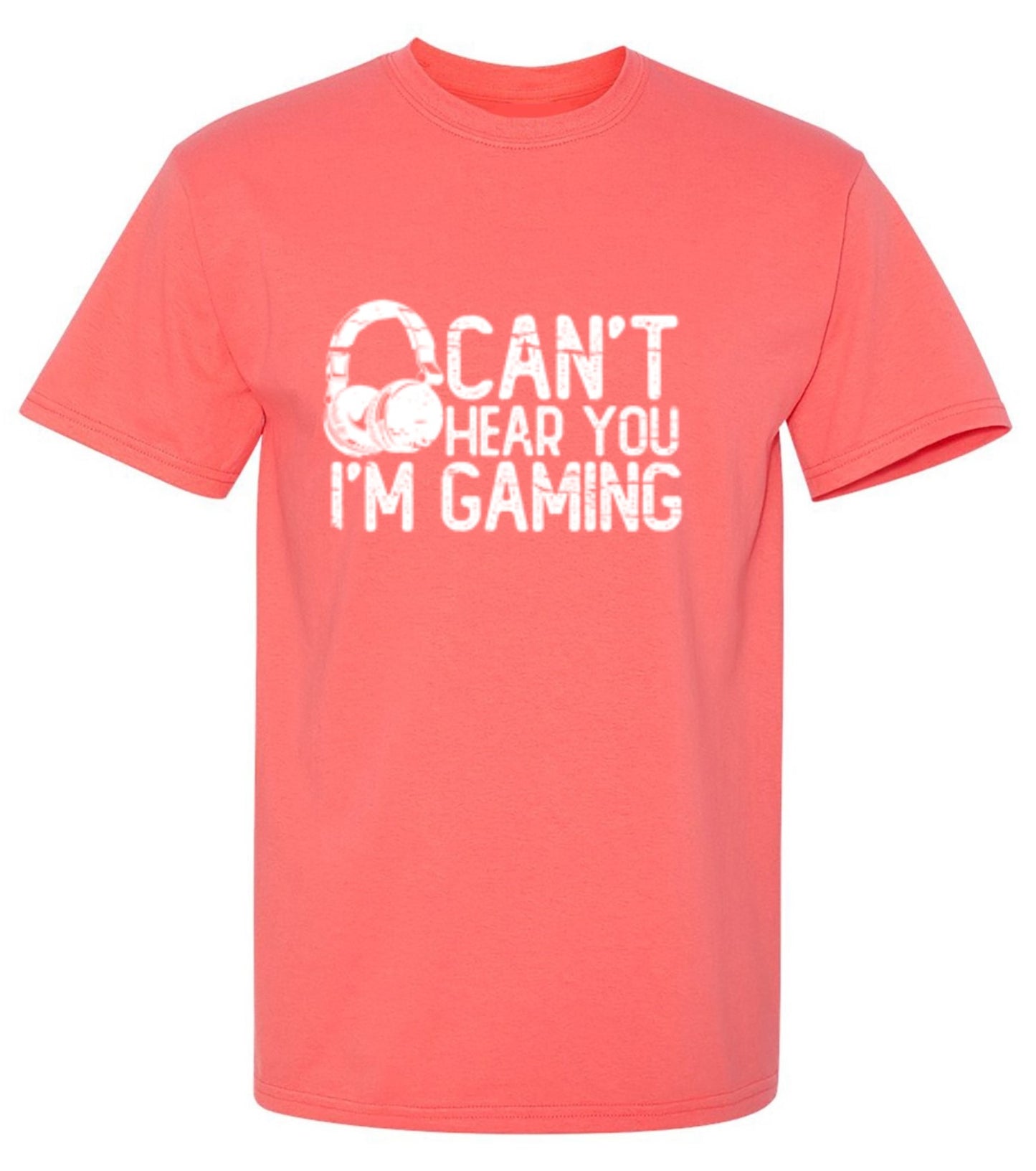 Funny T-Shirts design "Can't Hear You I'M Gaming"