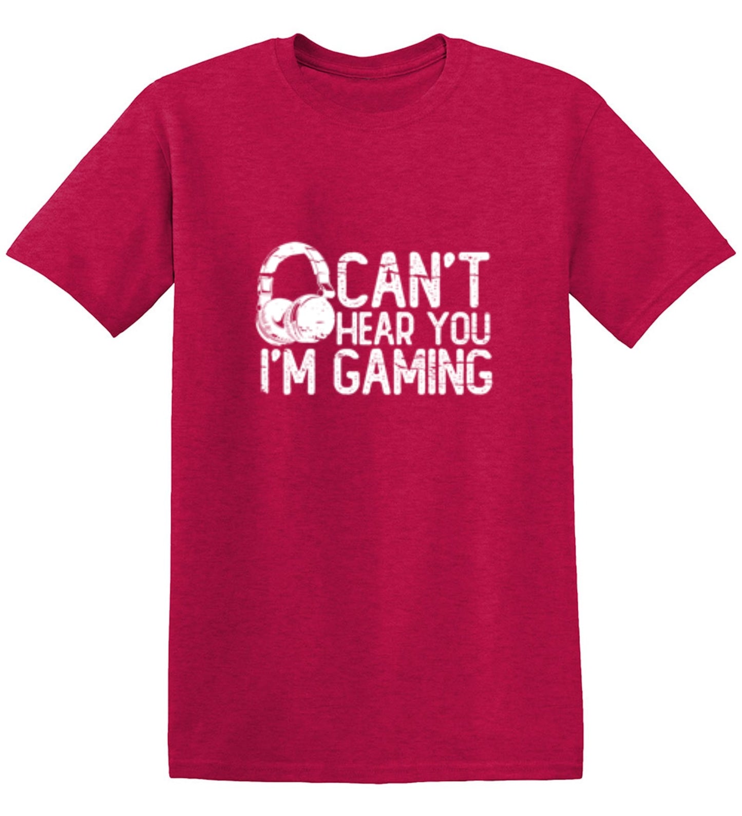 Funny T-Shirts design "Can't Hear You I'M Gaming"