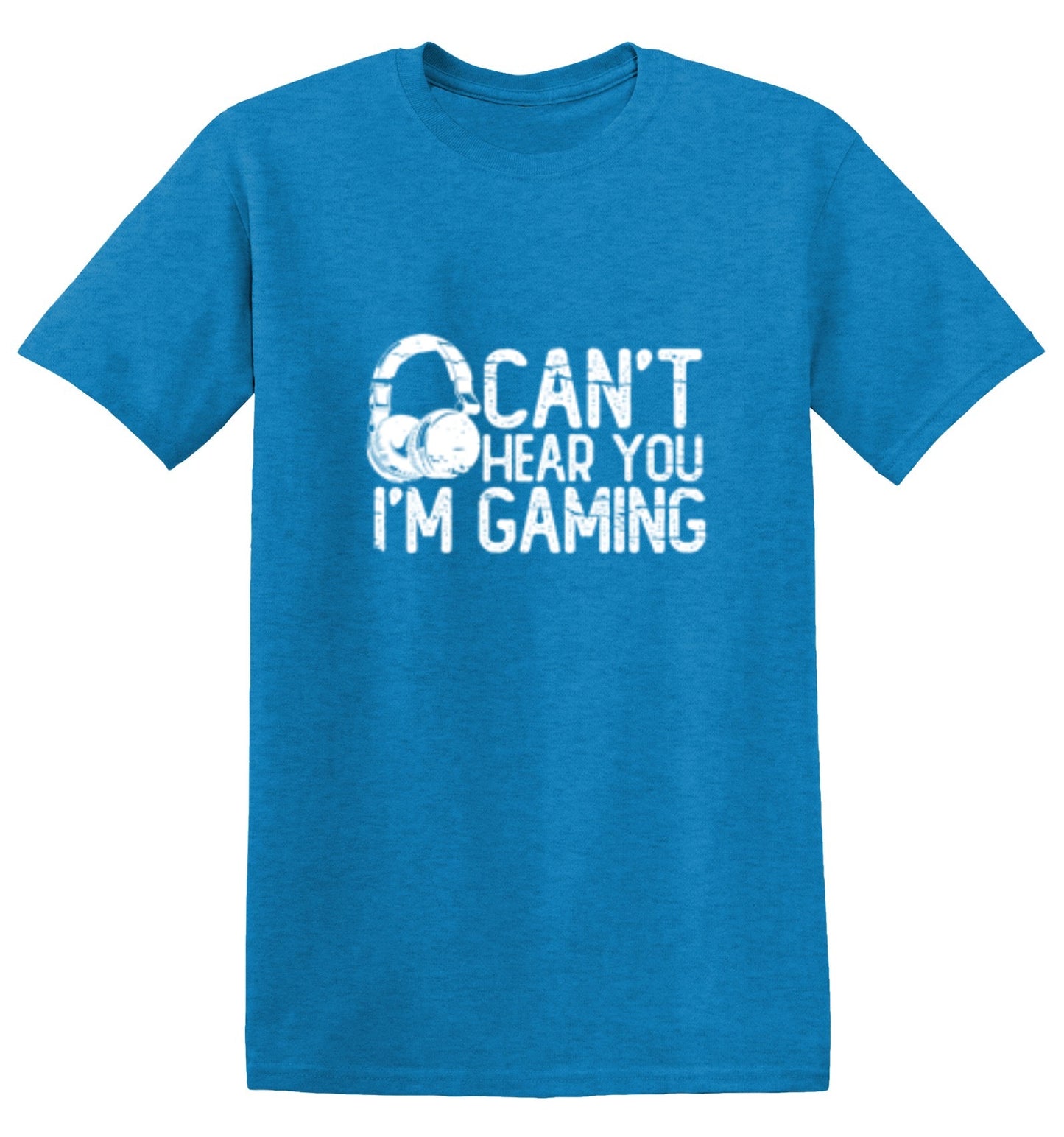Funny T-Shirts design "Can't Hear You I'M Gaming"