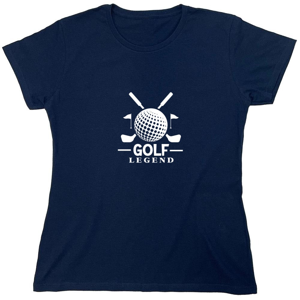 Funny T-Shirts design "Golf Legend T-Shirt - Womens"