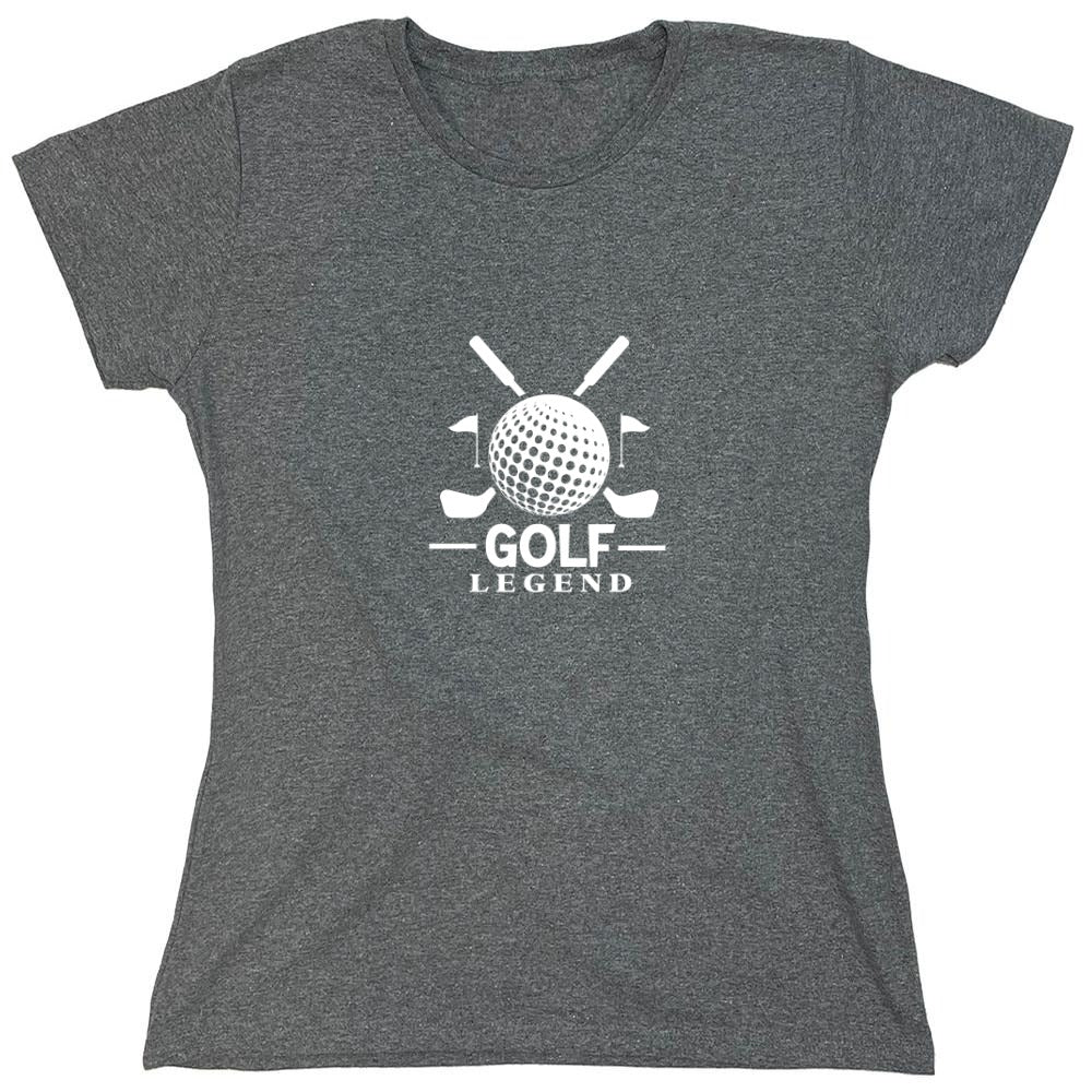 Funny T-Shirts design "Golf Legend T-Shirt - Womens"