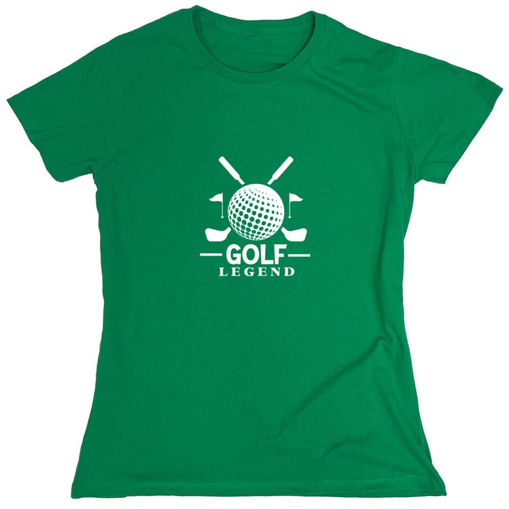 Funny T-Shirts design "Golf Legend T-Shirt - Womens"
