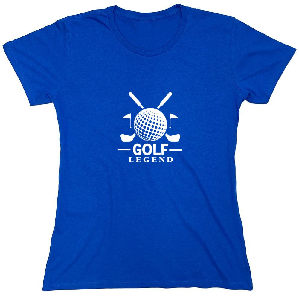 Funny T-Shirts design "Golf Legend T-Shirt - Womens"