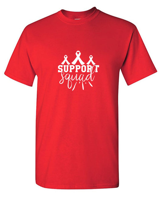 Funny T-Shirts design "Support Squad T-Shirt for Men"