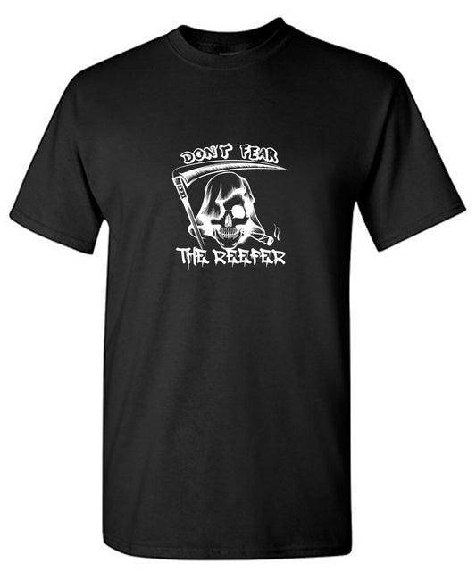 Funny T-Shirts design "Don't Fear The Reefer T-Shirt - Ring Spun Tee"