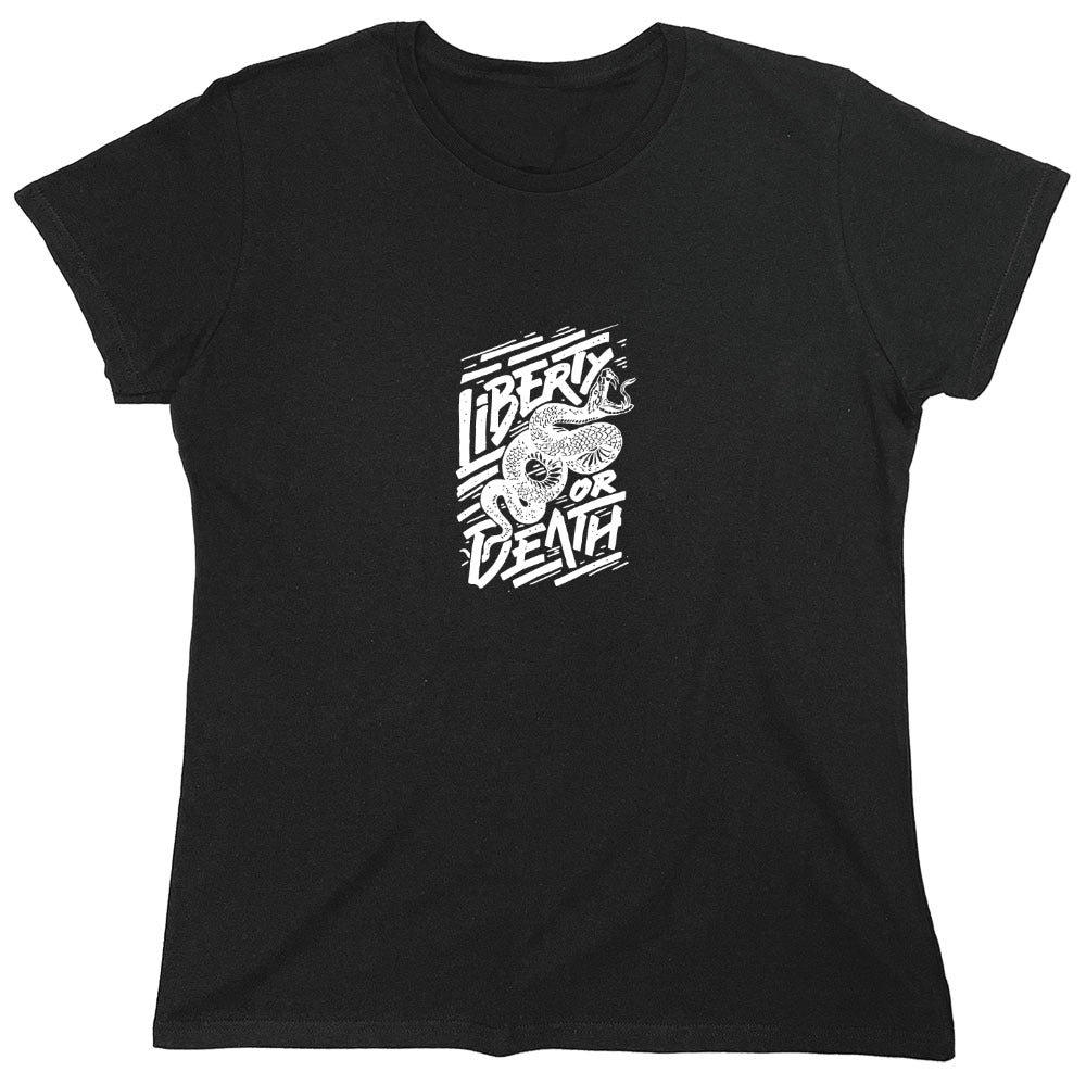 Funny T-Shirts design "Liberty or Death Funny Tee"