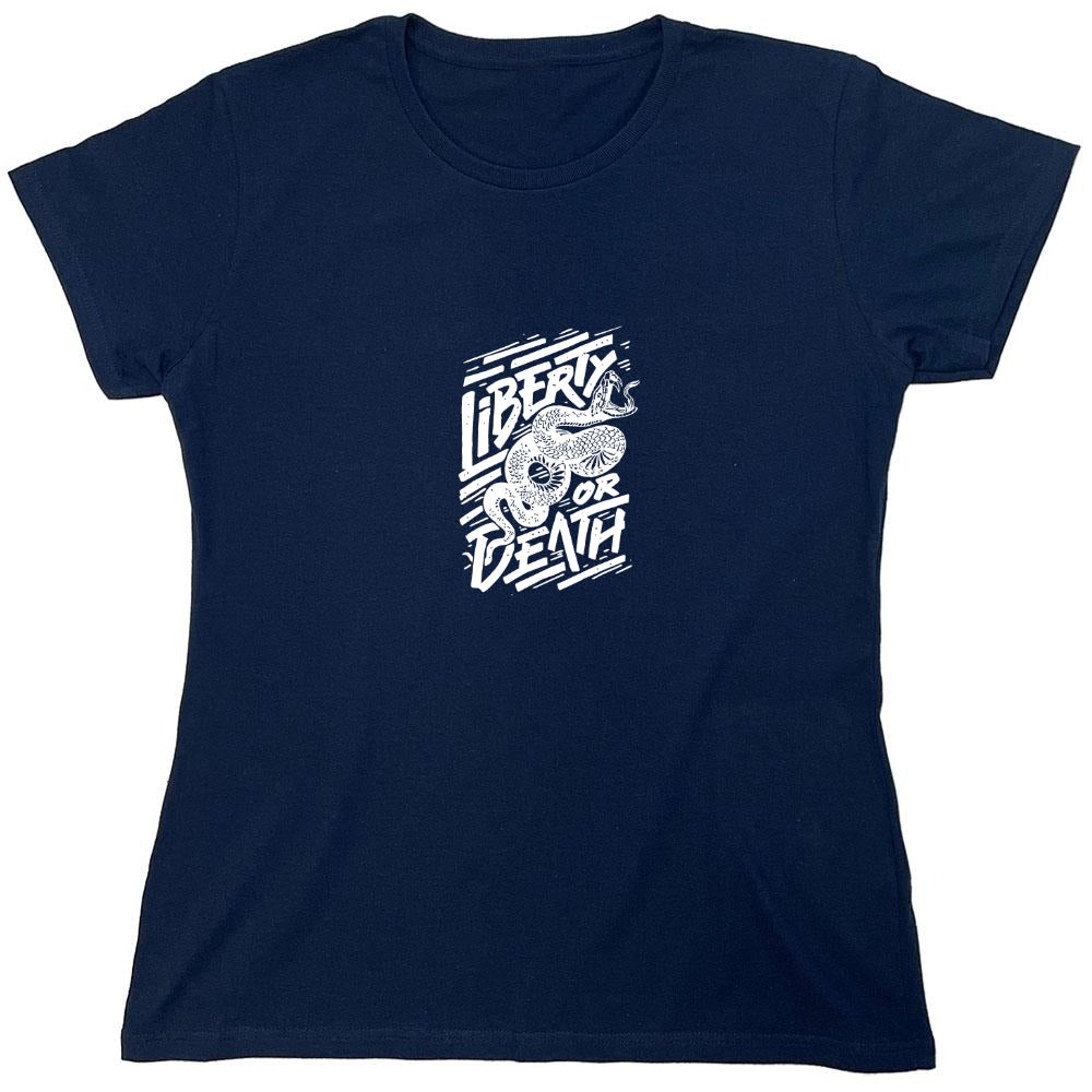 Funny T-Shirts design "Liberty or Death Funny Tee"