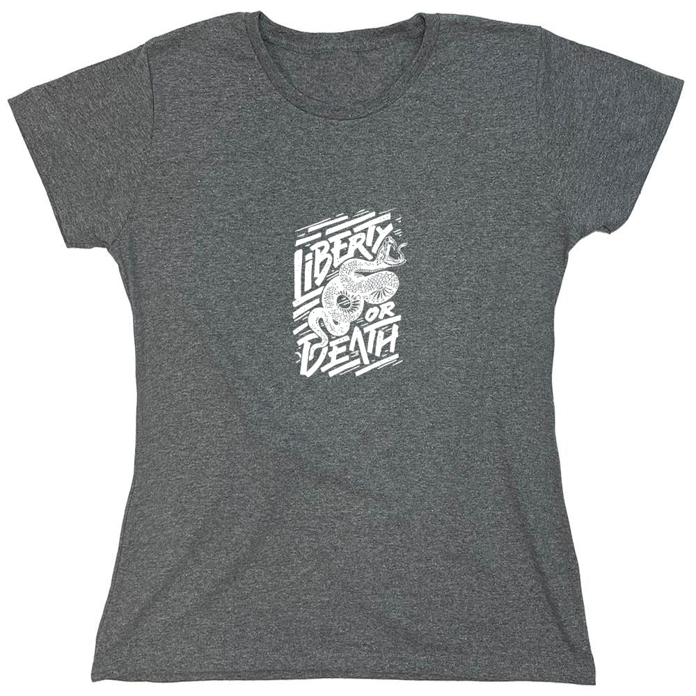 Funny T-Shirts design "Liberty or Death Funny Tee"