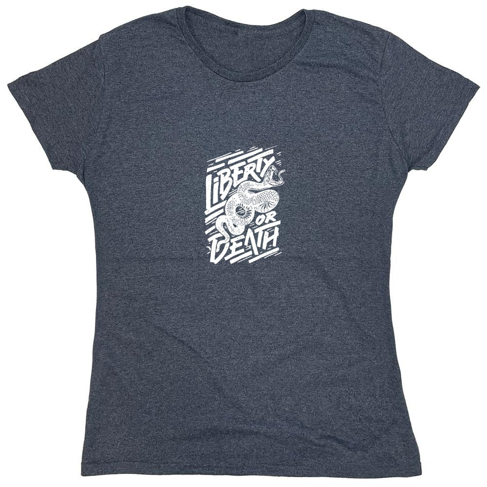 Funny T-Shirts design "Liberty or Death Funny Tee"