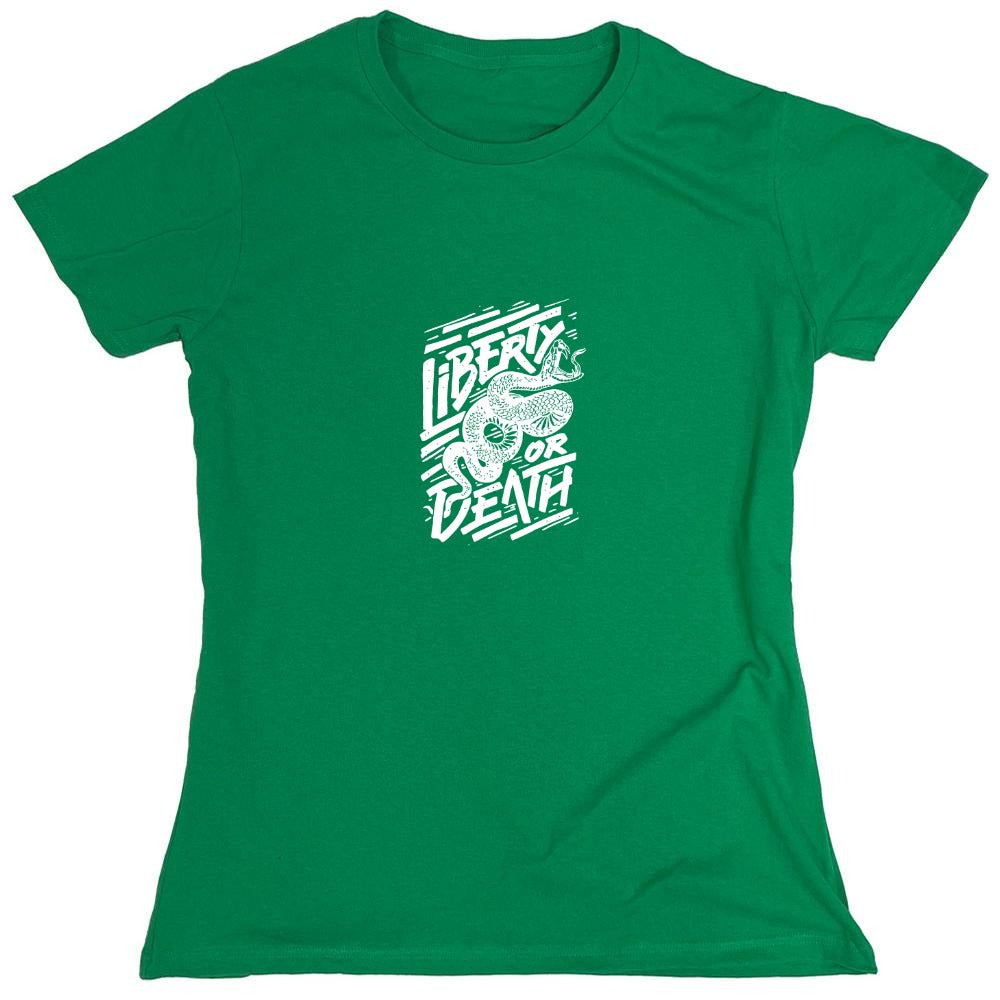 Funny T-Shirts design "Liberty or Death Funny Tee"