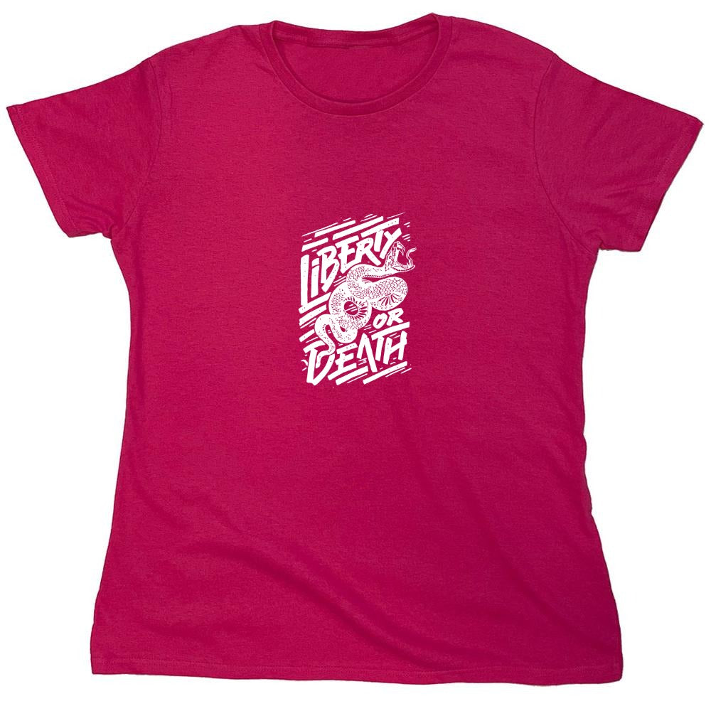 Funny T-Shirts design "Liberty or Death Funny Tee"