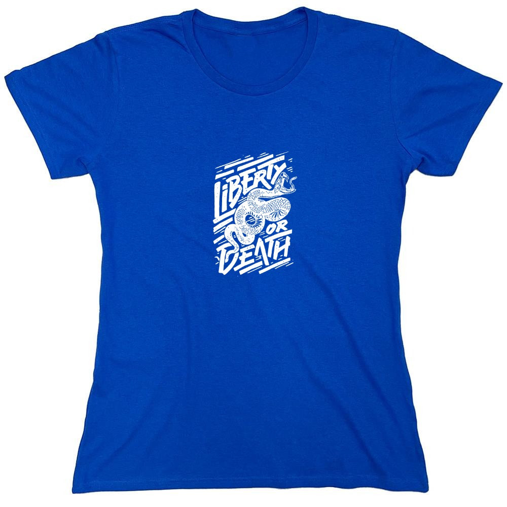 Funny T-Shirts design "Liberty or Death Funny Tee"