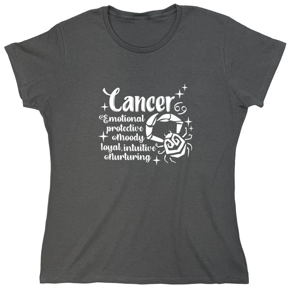 Funny T-Shirts design "CANCER T-Shirt - Womens"