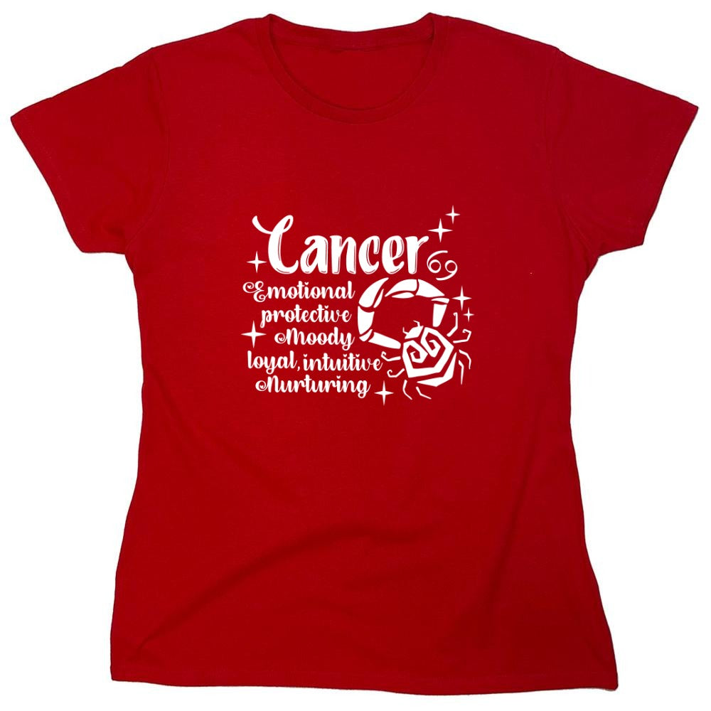 Funny T-Shirts design "CANCER T-Shirt - Womens"