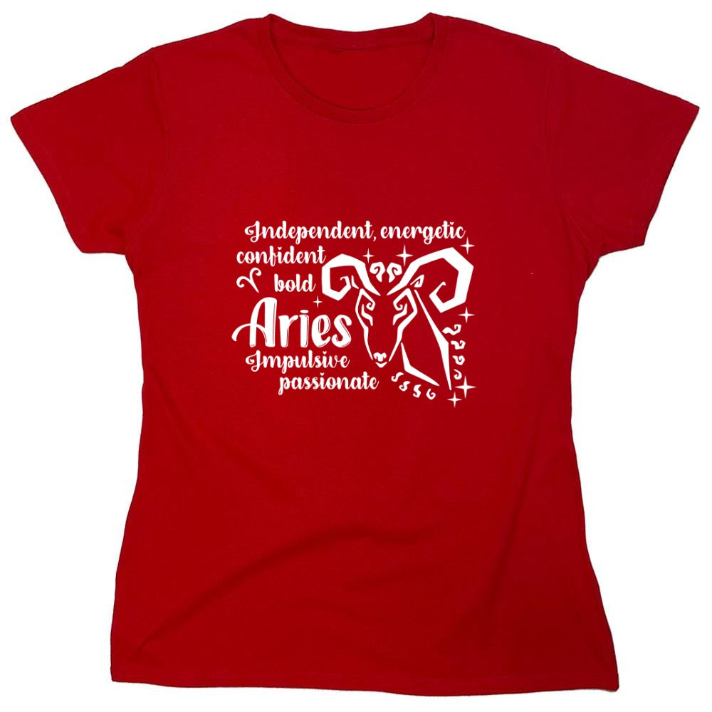 Funny T-Shirts design "ARIES T-Shirts - Womens"