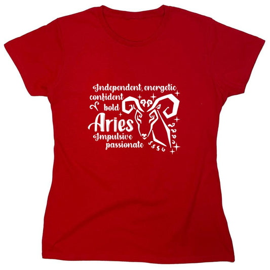 Funny T-Shirts design "ARIES T-Shirts - Womens"