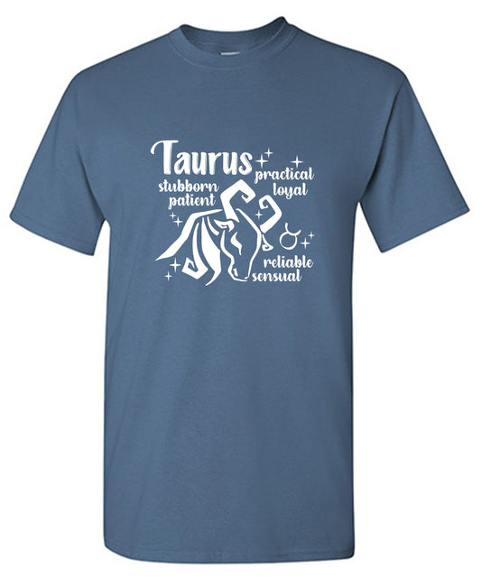 Funny T-Shirts design "TAURUS T-Shirt"