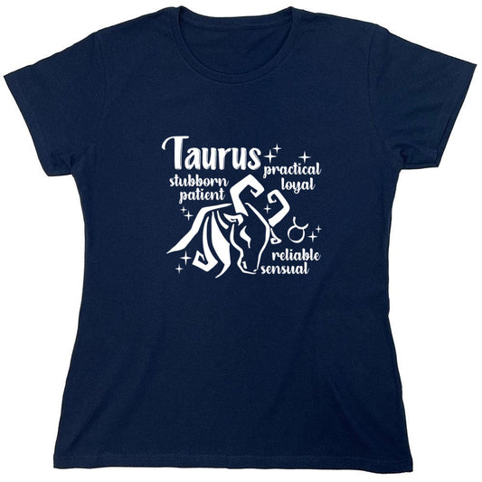 Funny T-Shirts design "TAURUS T-Shirt - Womens"