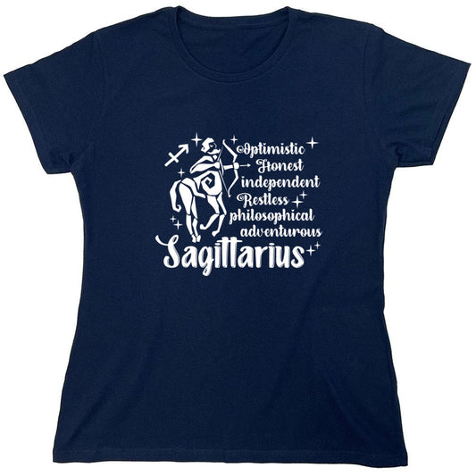 Funny T-Shirts design "SAGITTARIUS T-Shirt - Womens"
