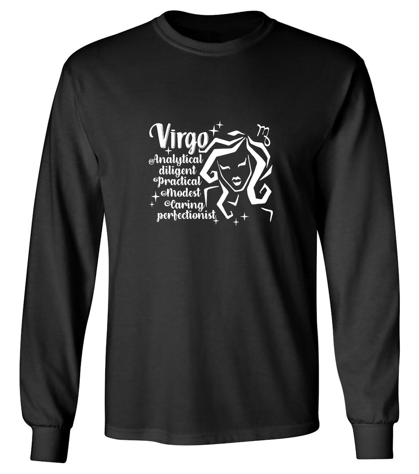 Funny T-Shirts design "VIRGO T-Shirt - Long Sleeve"