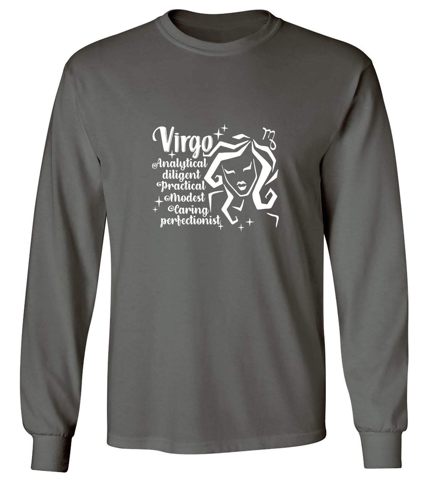 Funny T-Shirts design "VIRGO T-Shirt - Long Sleeve"