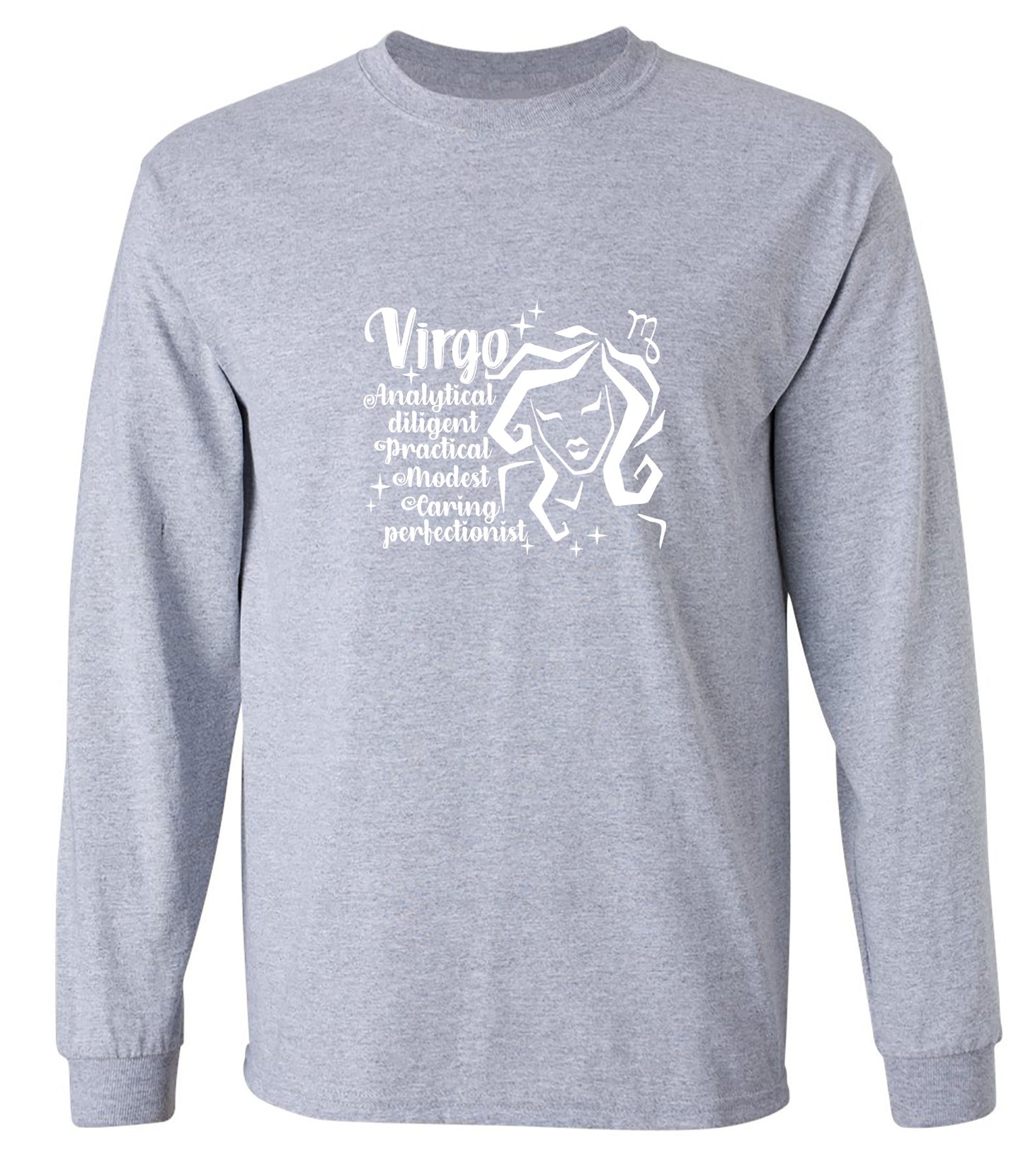 Funny T-Shirts design "VIRGO T-Shirt - Long Sleeve"