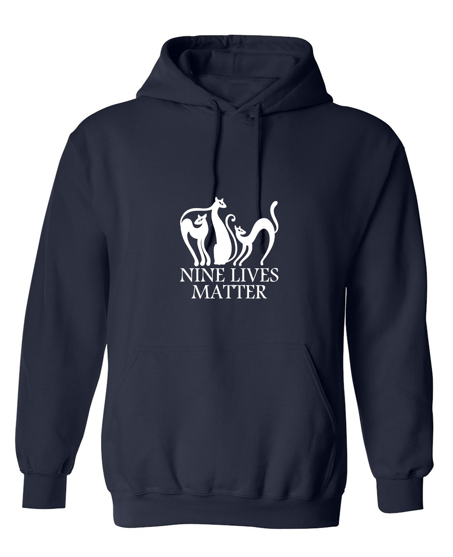 Funny T-Shirts design "Nine Lives Matter T-Shirt - Hoodie"