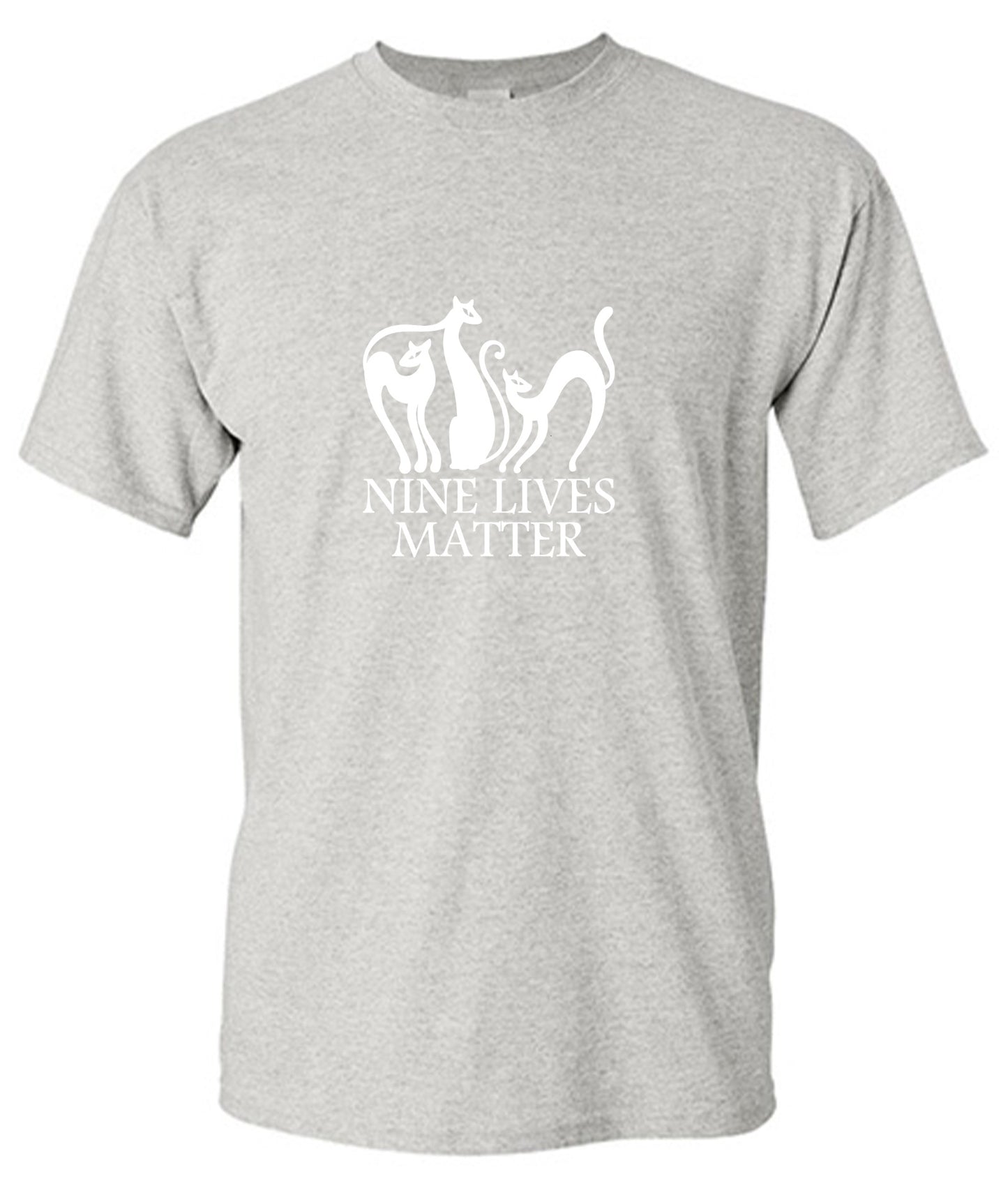 Funny T-Shirts design "Nine Lives Matter T-Shirt - Youth"