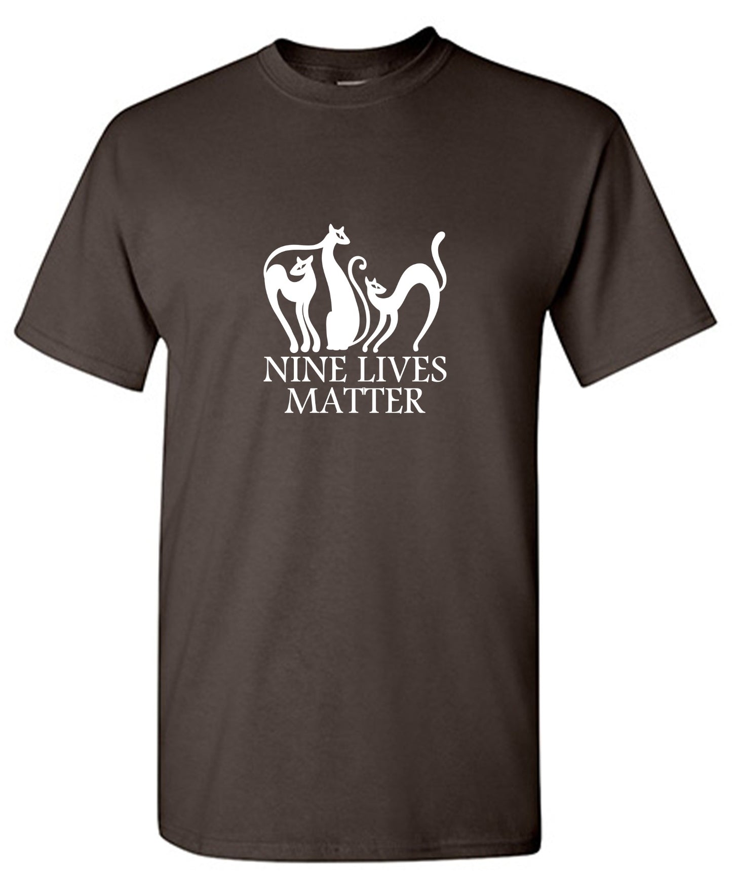 Funny T-Shirts design "Nine Lives Matter T-Shirt - Youth"