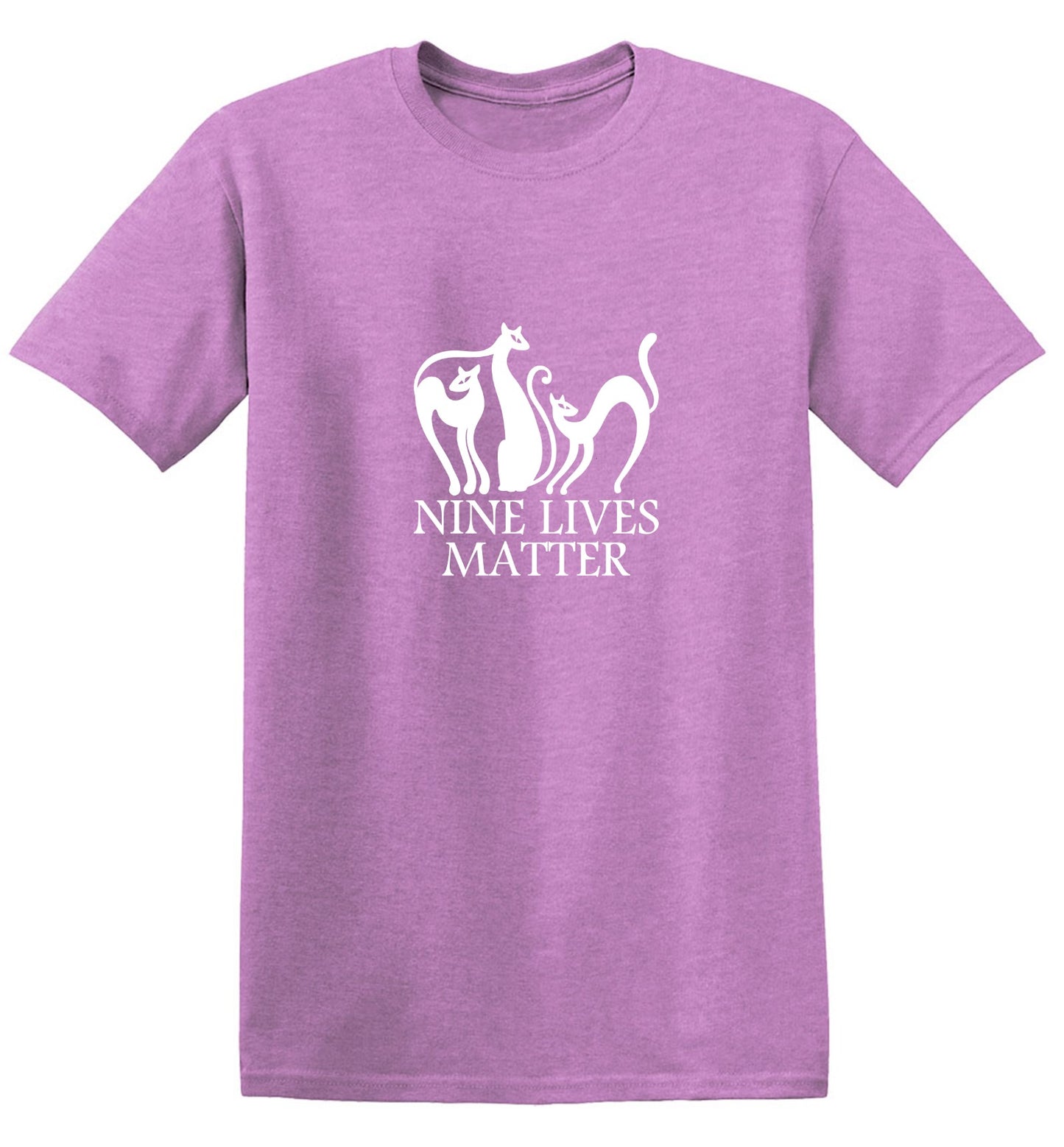 Funny T-Shirts design "Nine Lives Matter T-Shirt - Youth"