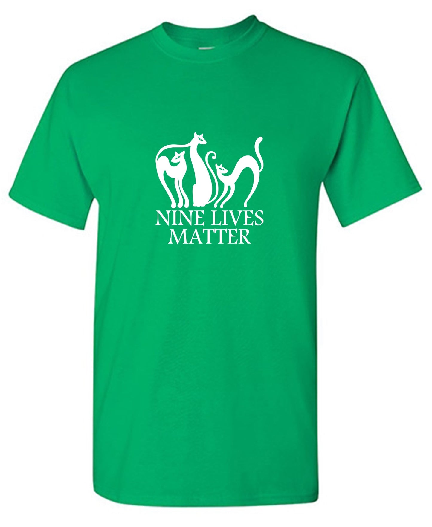 Funny T-Shirts design "Nine Lives Matter T-Shirt - Youth"