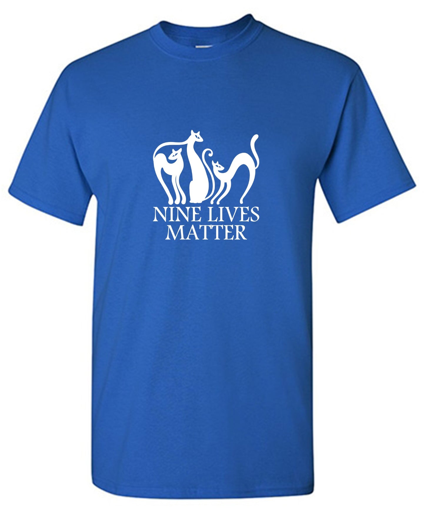 Funny T-Shirts design "Nine Lives Matter T-Shirt - Youth"