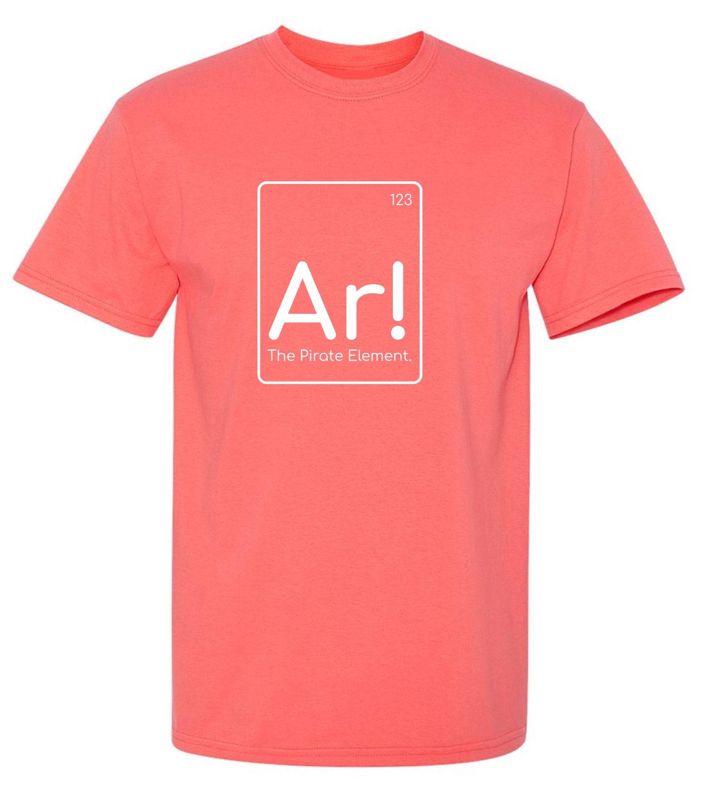 Funny T-Shirts design "Ar! The Pirate Element T-Shirt"