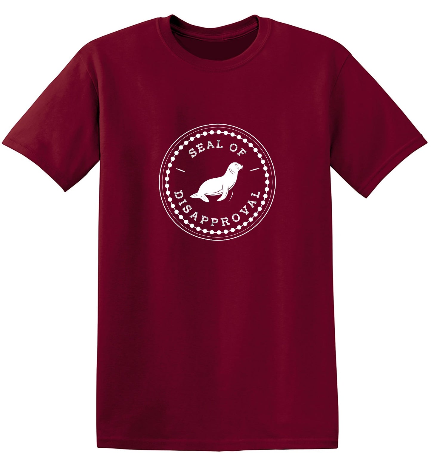 Funny T-Shirts design "Seal of Disapproval T Shirt - Tall Tee"