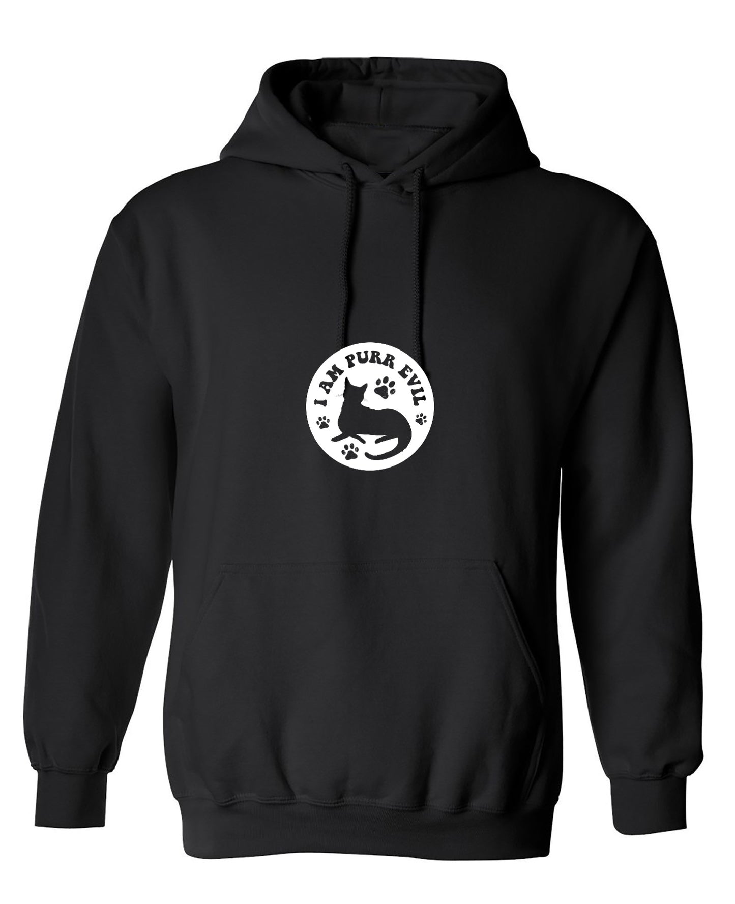 Funny T-Shirts design "I am Purr Evil T-Shirt - Hoodie"