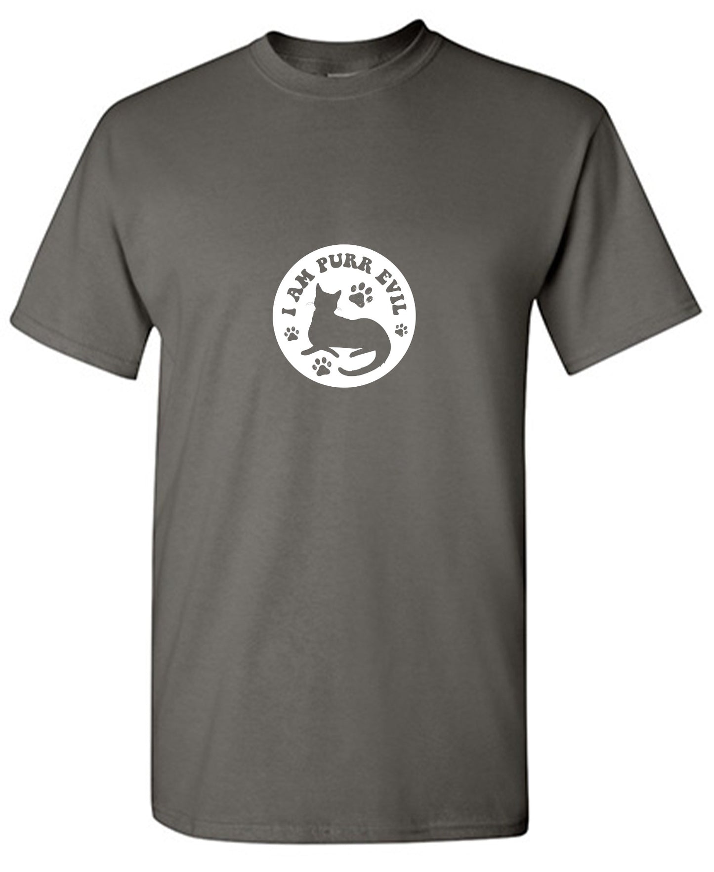 Funny T-Shirts design "I am Purr Evil T-Shirt"