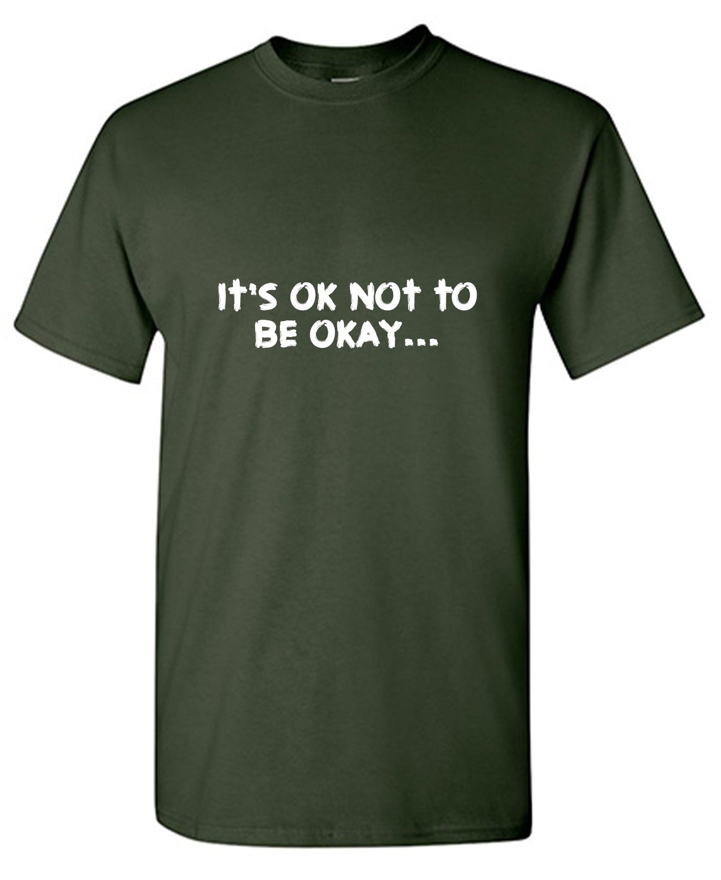 Funny T-Shirts design "Its okay not to be Okay… T-Shirt - Youth"