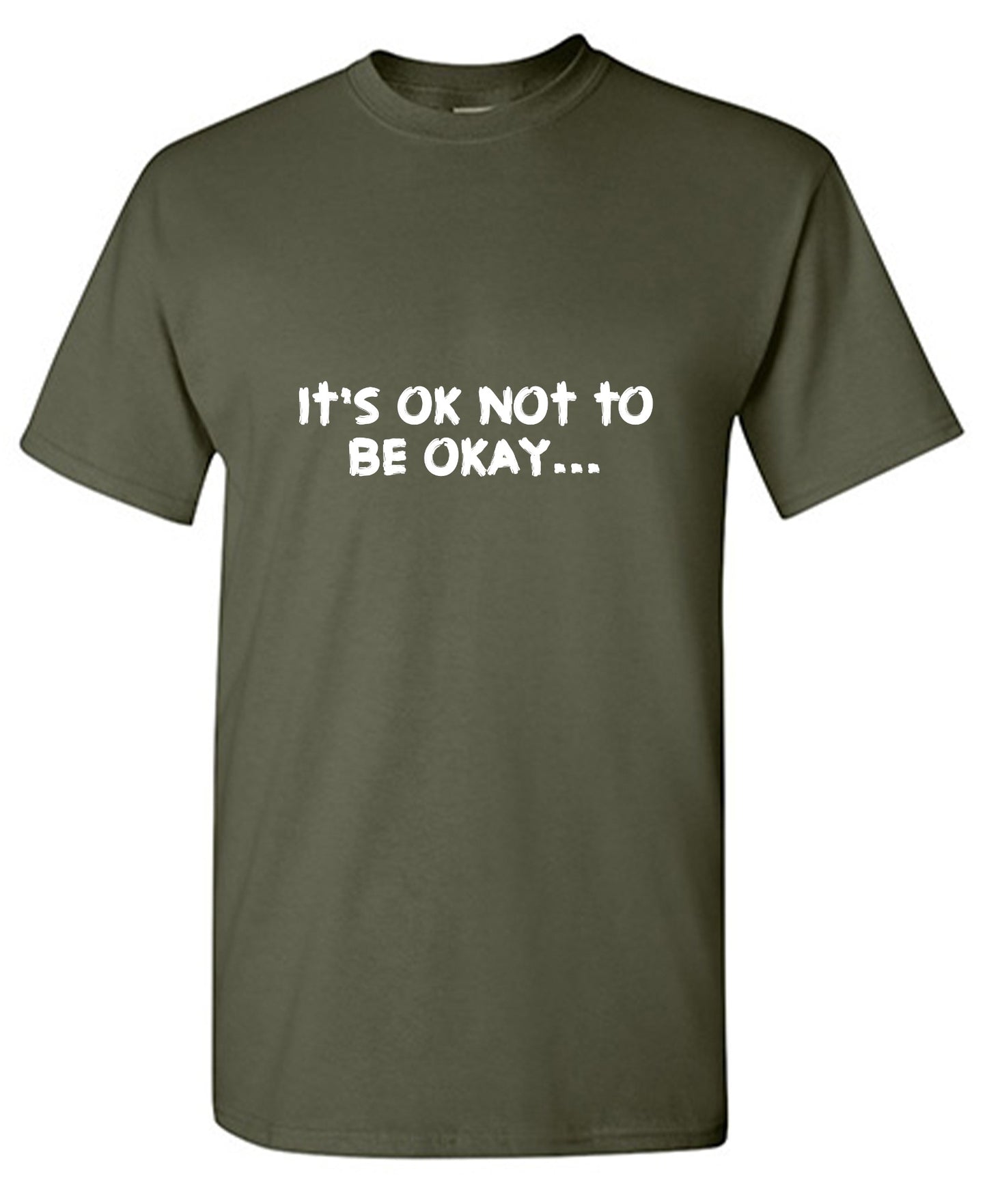 Funny T-Shirts design "Its okay not to be Okay… T-Shirt - Youth"