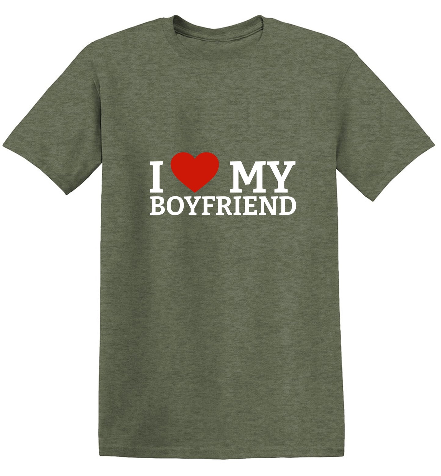 Funny T-Shirts design "I Love My Boyfriend T-Shirt"