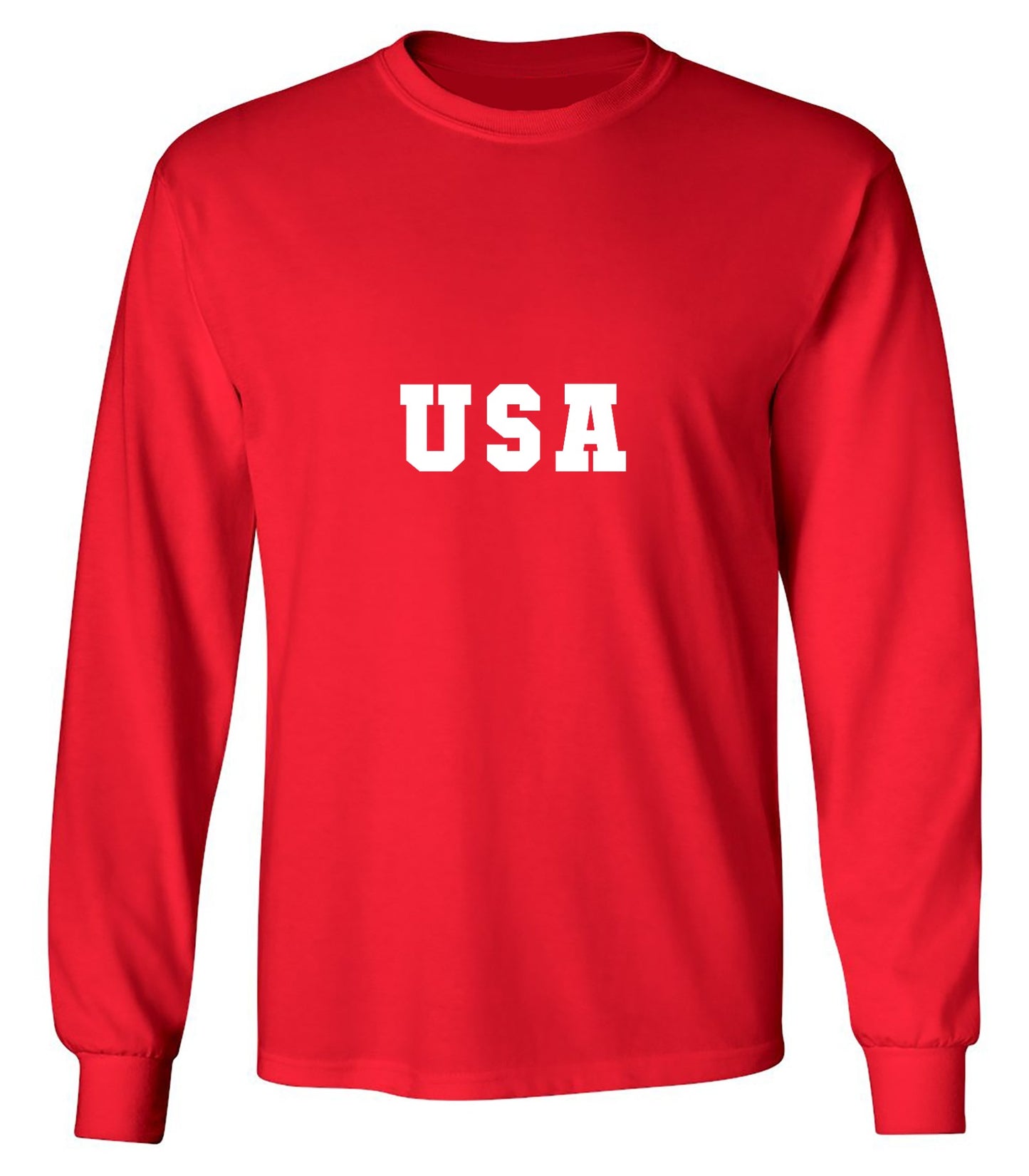 Funny T-Shirts design "USA T-Shirt for Fourth of July - Long Sleeve"