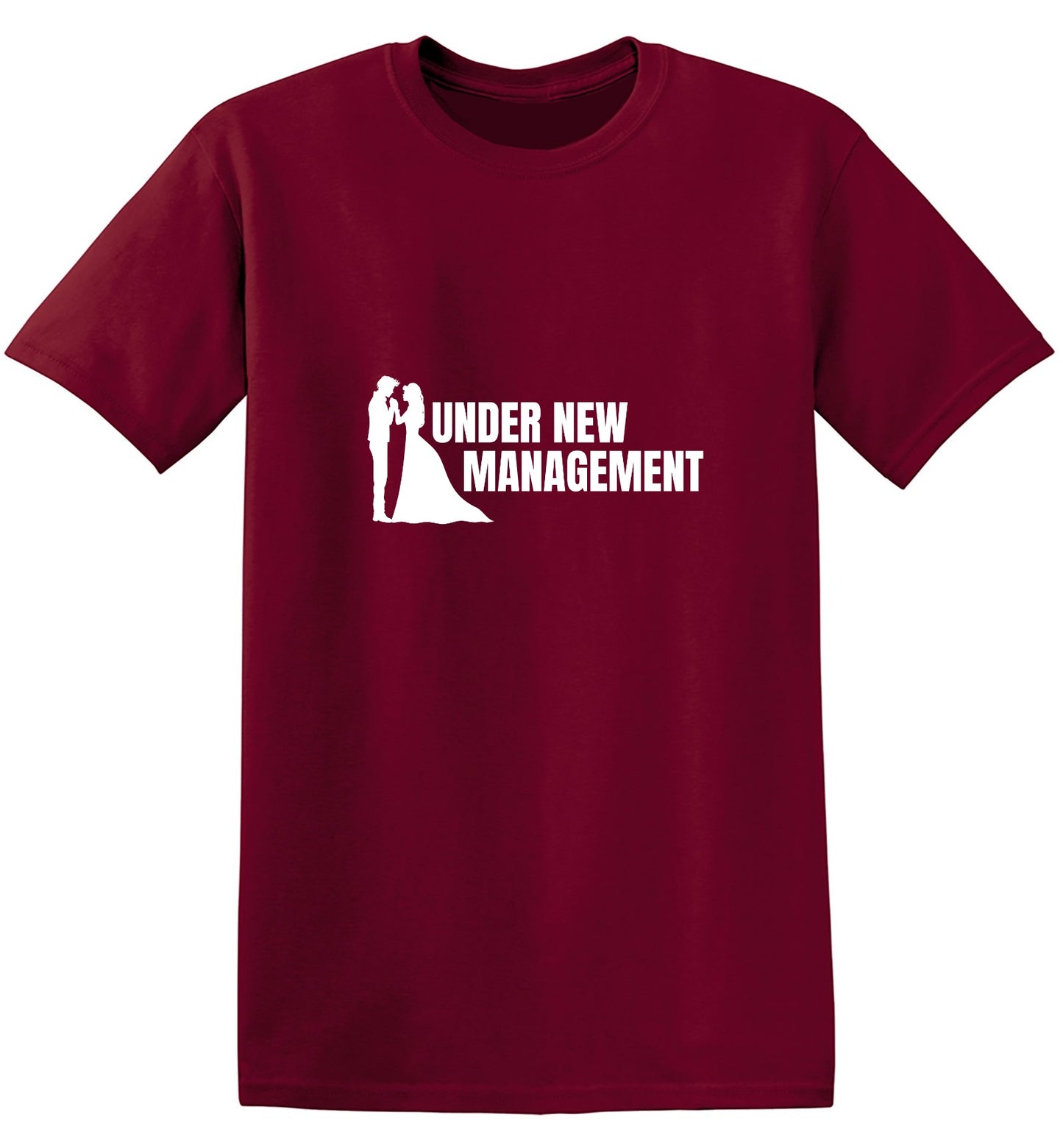 Funny T-Shirts design "Under New Management T-Shirt"
