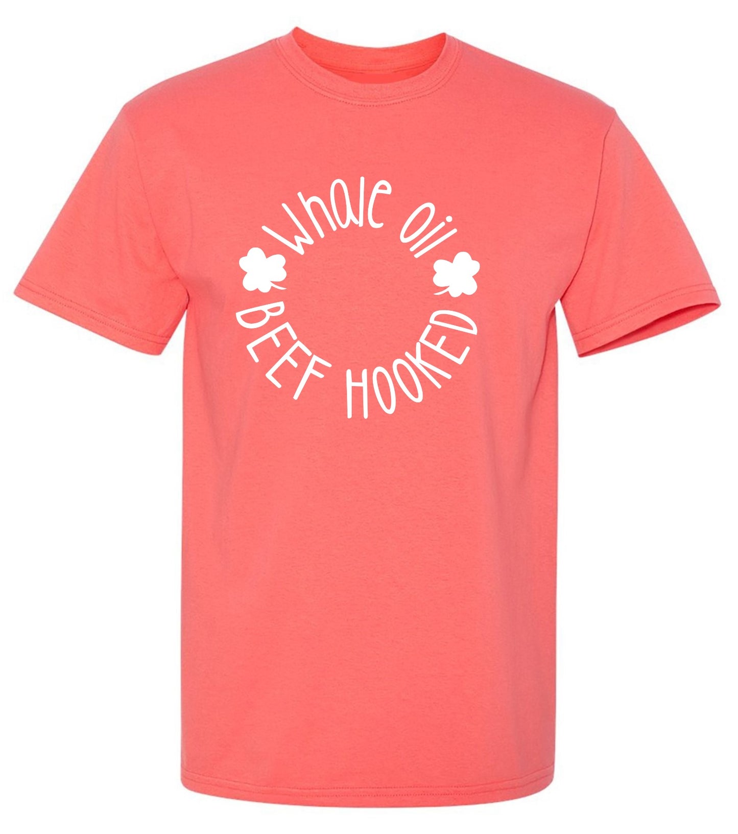 Funny T-Shirts design "Whale Oil Beef Hooked Tee"