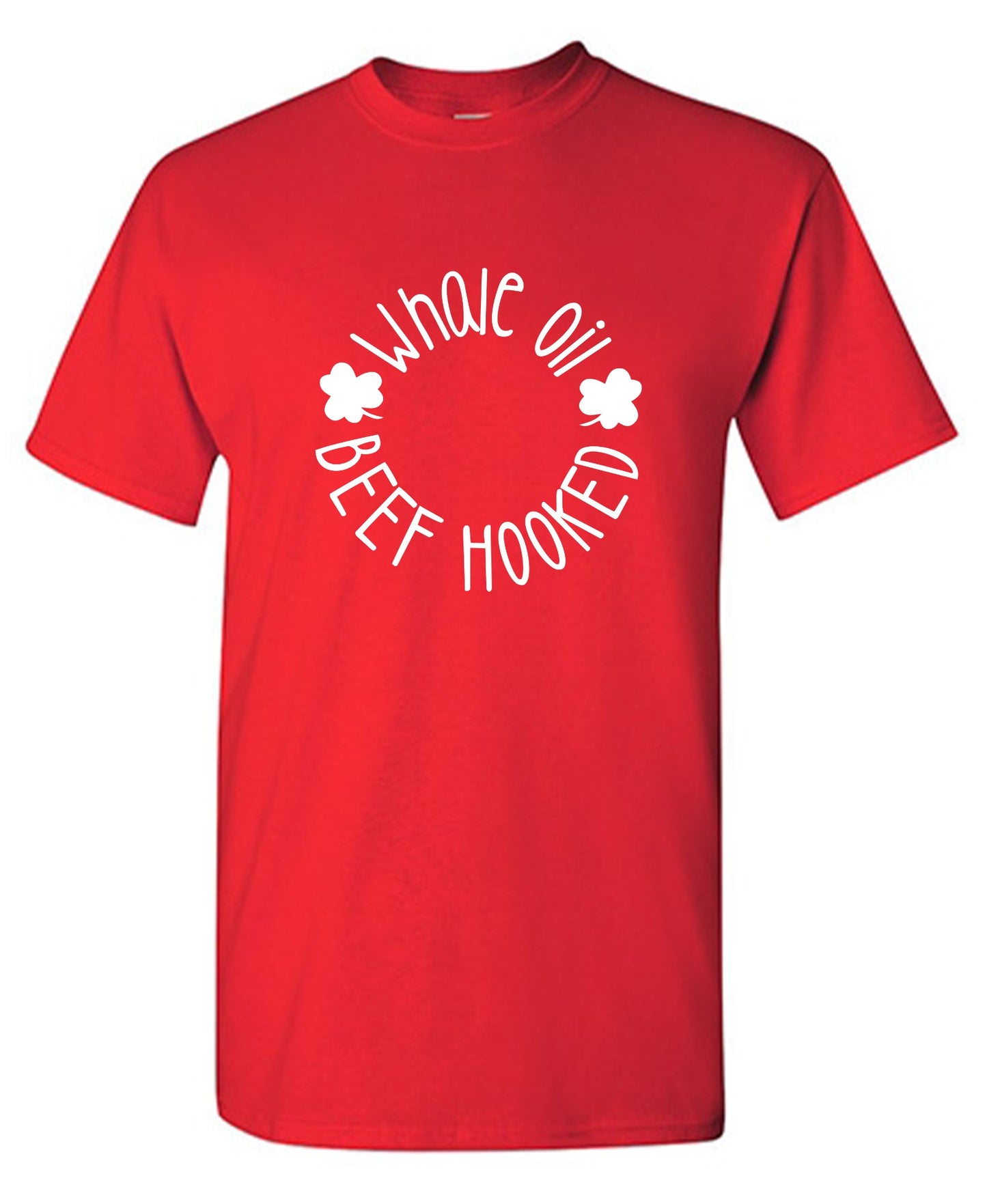 Funny T-Shirts design "Whale Oil Beef Hooked Tee"