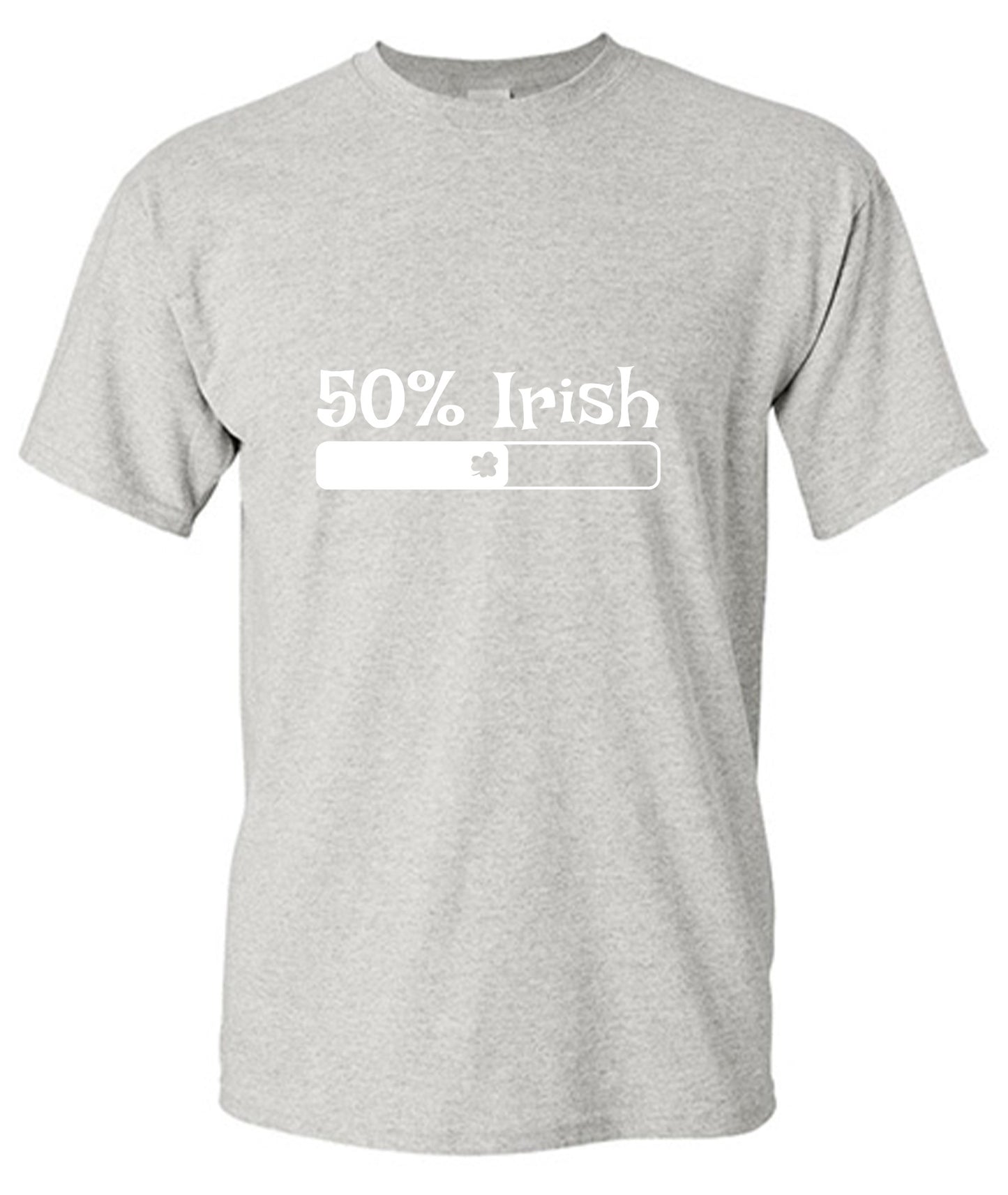 Funny T-Shirts design "50% Irish T-Shirt"