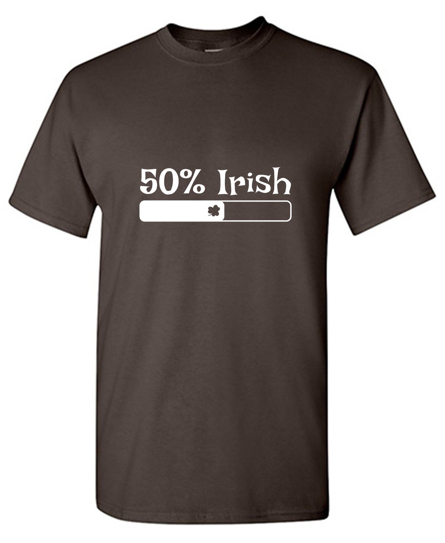 Funny T-Shirts design "50% Irish T-Shirt"