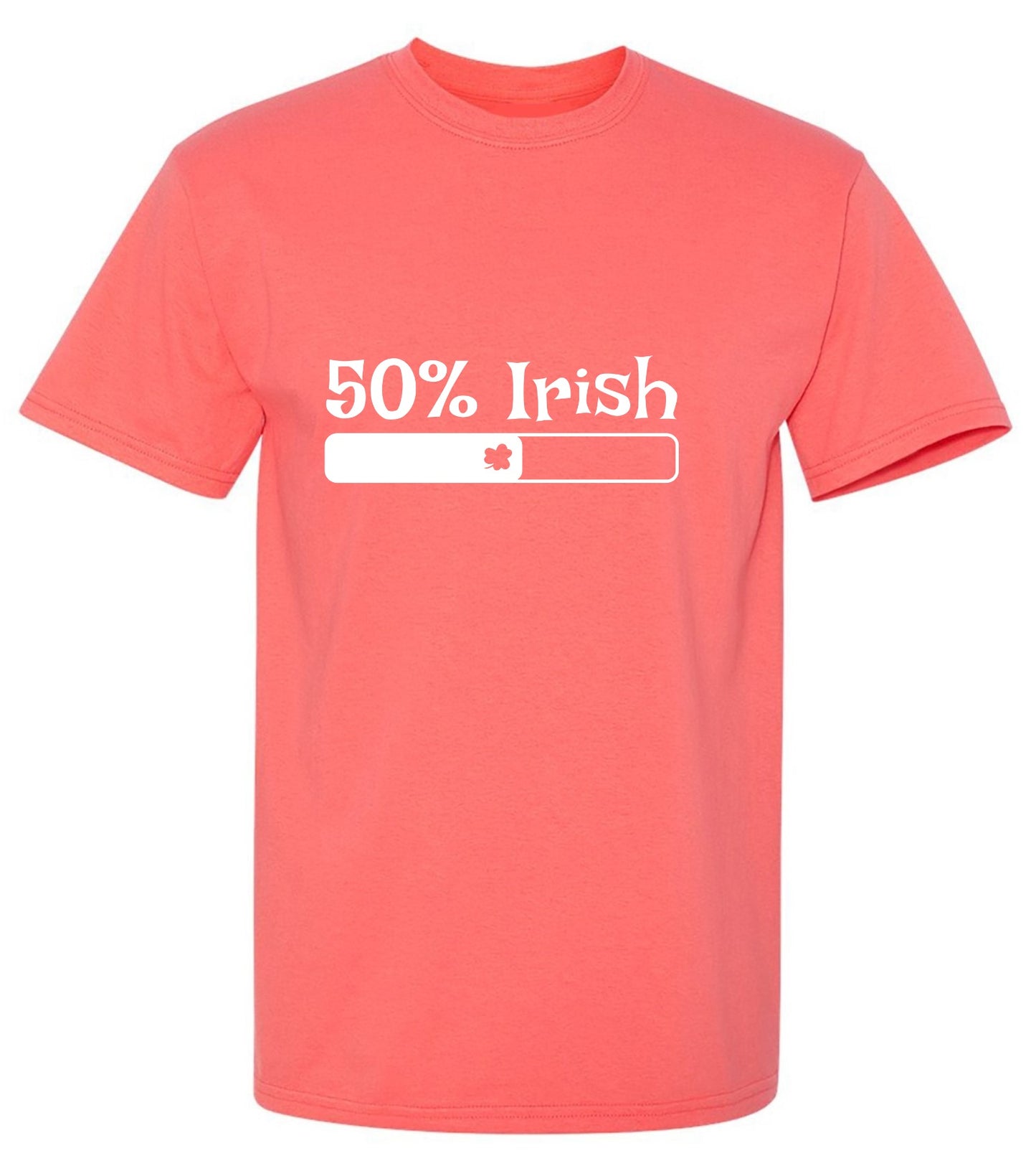 Funny T-Shirts design "50% Irish T-Shirt"
